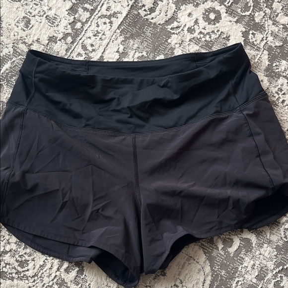 Lululemon Athletica Black Athletic Shorts - Picture 1 of 2